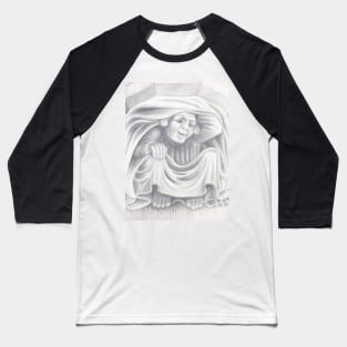 Burrage House Gargoyle/Grotesque Baseball T-Shirt